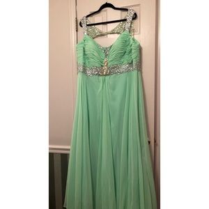 Mint Green Prom Dress